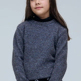 Maglione righine blu 10252 Compania Fantastica