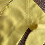 Cardigan giallo Mi Lucero x LA NUVOLA LAB I26107