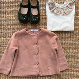 Giacchina cardigan cappe in micro pile rosa La Mascot 561803312