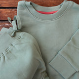 Green Crewneck Sweatshirt 23BOXSBA