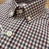 Camicia botton down quadretto Mariella Ferrari BOYA1