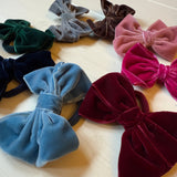 Elastico per capelli LAB fiocco in velluto