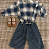 Camicetta tartan BK5049 Petit Indi