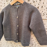 Cardigan girocollo talpa con costurini Mi Lucero x LA NUVOLA LAB 26269