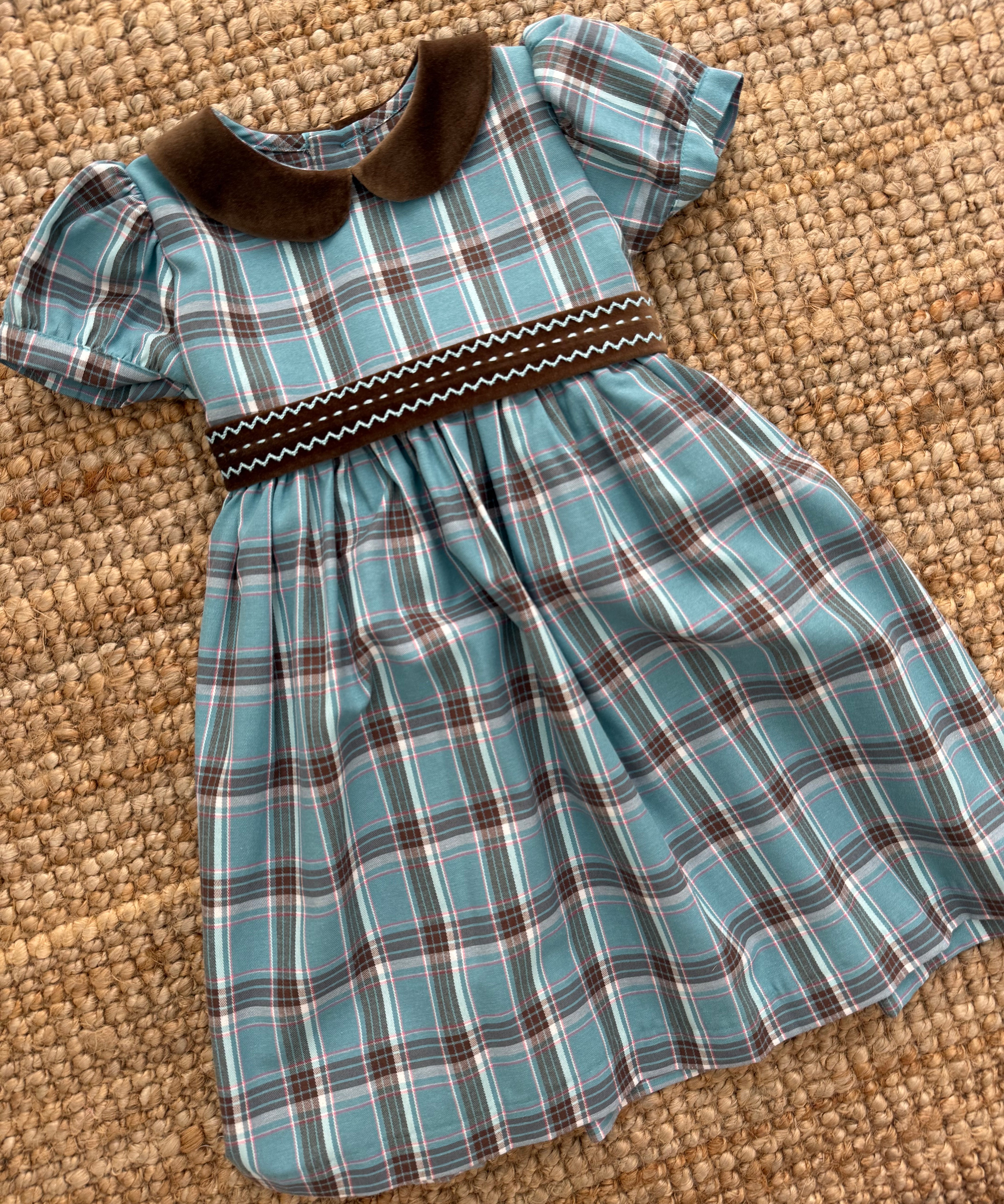 Abito tartan con cintura Mariella Ferrari ABC11MC