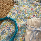 Camicetta fiorellini azzurri 722 264 Pepecè