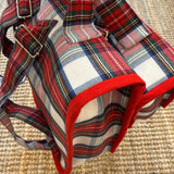 Cartella zainetto LAB tartan base latte