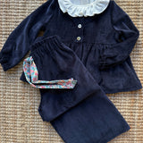 Completo LAB Susanna ciniglia blu