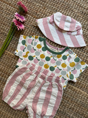 Bloomers rigoni rosa e bianco Pigeon 26BLOSW