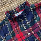 Abito camicia da notte tartan DBI25P04