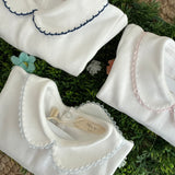 LAB Artemisia set with pink plush frill