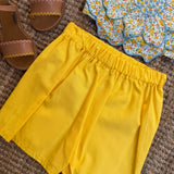 Shorts LAB giallo