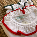 Polo LAB piquet colletto Pierrot profilo rosso