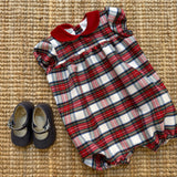 LAB tartan long sleeve dress