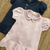 Abito modello polo blu BG861G Baby Gi