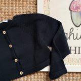 Cardigan scaldacuore blu Mi Lucero x LA NUVOLA LAB I26093