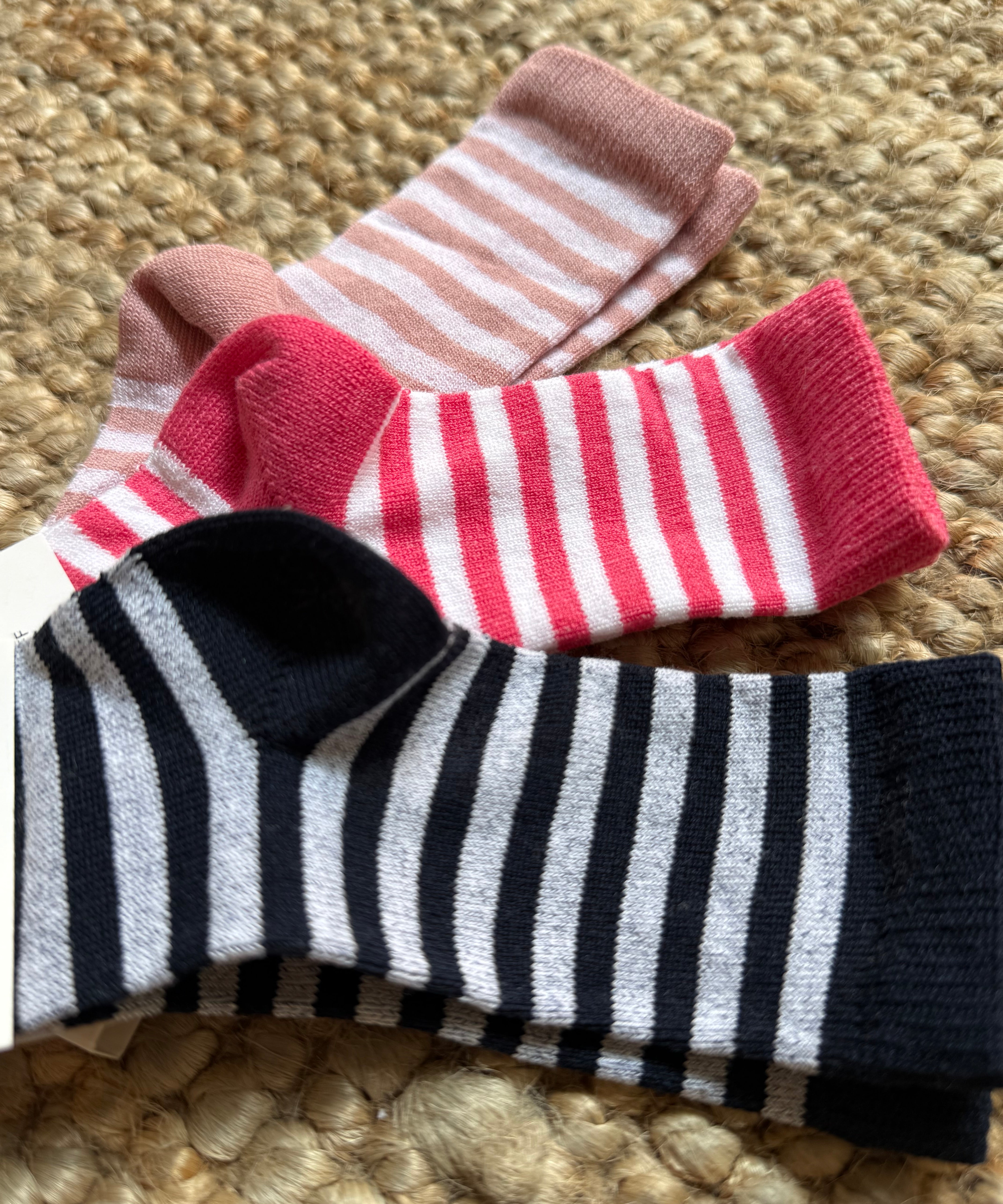 1085M Scalloped Knit Sock