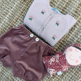 Bloomers LAB velluto liscio rosa