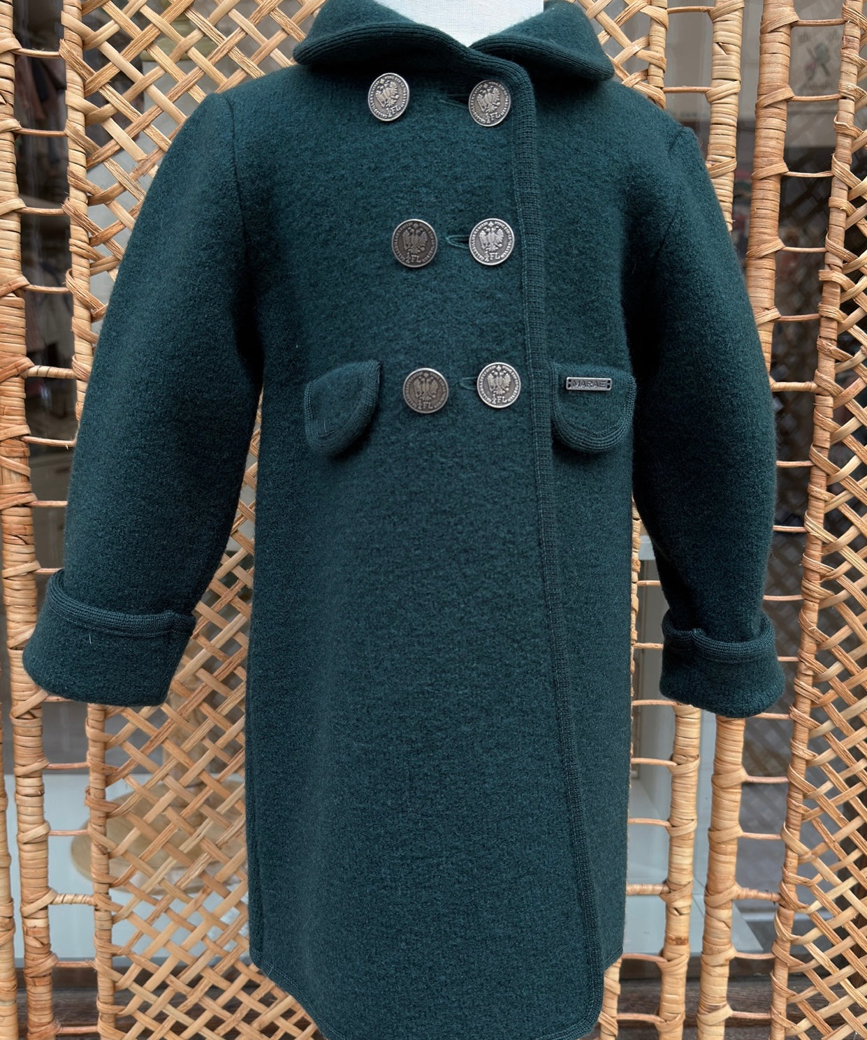 Cappottino verde bottiglia 3117 Marae
