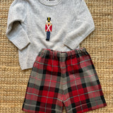 Bermuda LAB tartan grigio