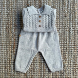Completo spezzato polo moulinè beige Dr Kid DK137