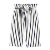 Pantalone a righe bianco e blu HN25185