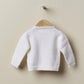 Maglioncino newborn bianco in lana art I23.05301B