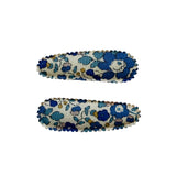 Pack 2 mollette clips Skye tessuto Liberty of London