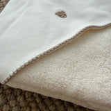 Asciugamano da bagno telo quadrato con orsetto BEAR03 BabyGi