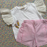 Completo t-shirt e shorts CS83G CS84G Baby Gi