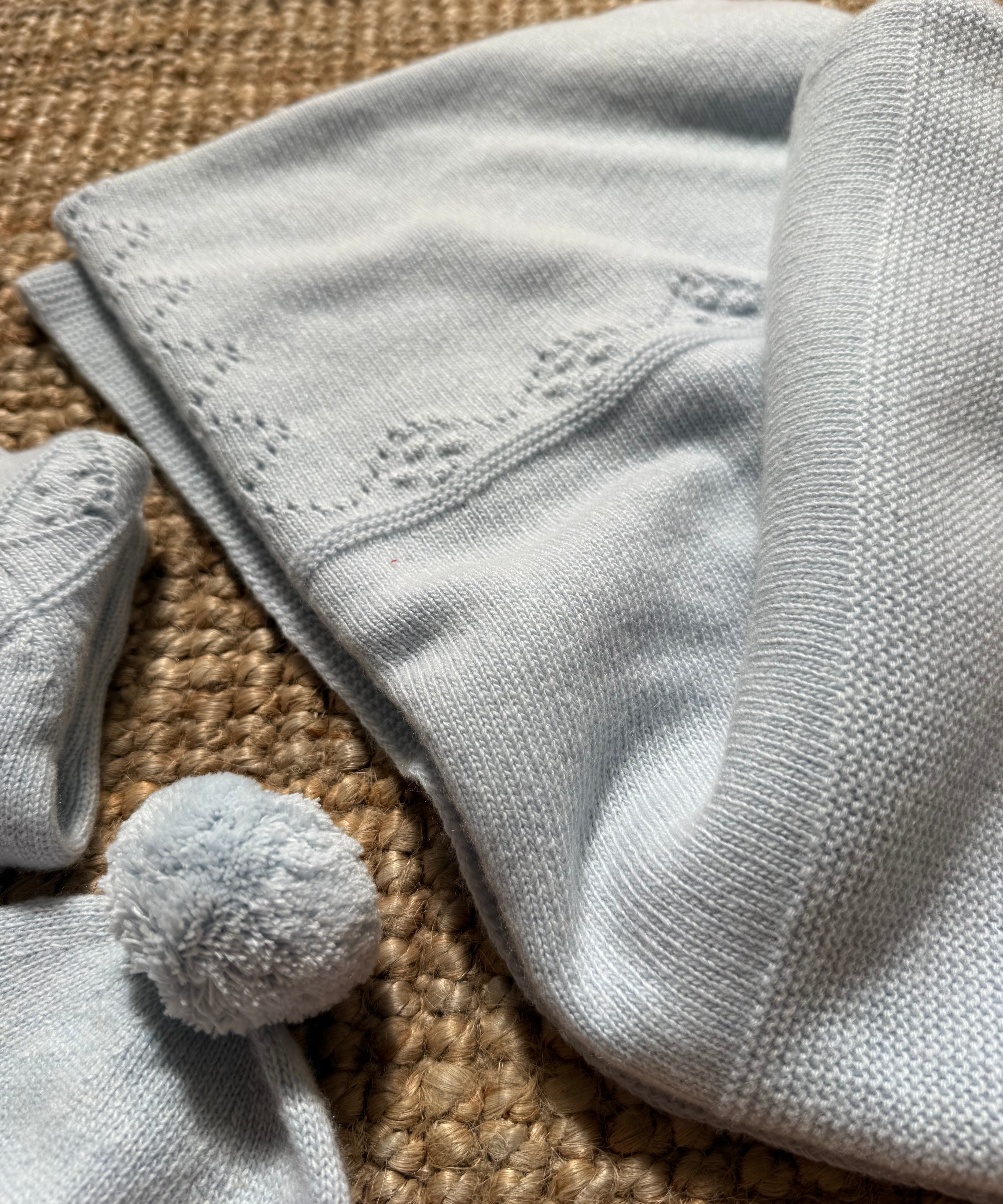 Coperta azzurro cielo DK124 DrKid