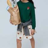 T-shirt verde fungo fluffy 42417 Compania Fantastica