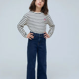 Jeans palazzo tasca cuore 47400 Compania Fantastica