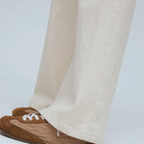 Jeans palazzo burro tasca cuore 47402 Compania Fantastica