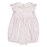 Pagliaccetto in piqué rosa Charlotte Kidiwi 36153