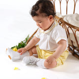 Completo righine giallo e bianco Barnabé Kidiwi 36172