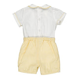 Completo righine giallo e bianco Barnabé Kidiwi 36172