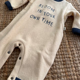 Tutina con dettagli contrasto 138301 Time to Bloom