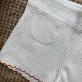 Completo burro rifiniture arancio DK472 DK473