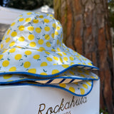 Cappello reversibile righe + limoni T2575B