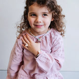 Set collana bracciale e anello tessuto fantasia con charm ciliegie CHERRIES JEWELLERY SET