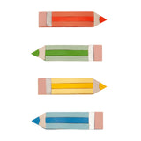 Pack mollettine COLOURING PENCIL CLIPS - 4 pezzi matite