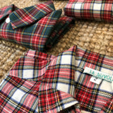 Burgundy Green Blue and Milk Check Shirt 731109