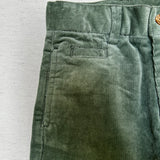 Pantalone velluto millerighe verde 739087 4699