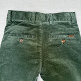 Pantalone velluto millerighe verde 739087 4699