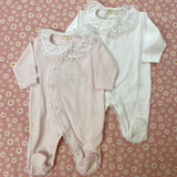 LAB Artemisia set with pink plush frill