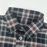 Camicia tartan rosso verde e latte DK600