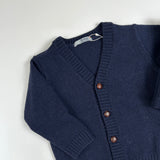 Navy blue newborn cardigan DK14