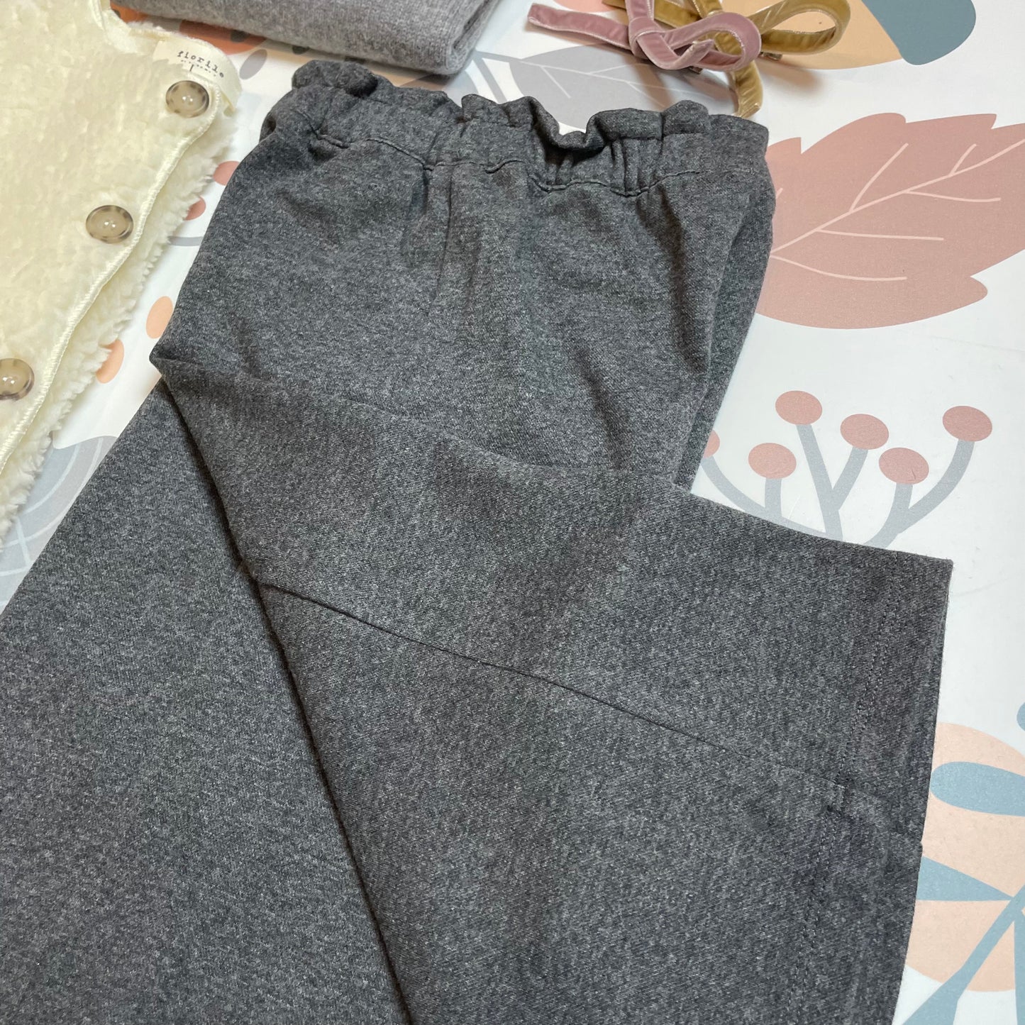 Pantalone palazzo punto milano grigio scuro art FCCM013PNWW