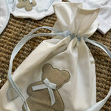 Sacchettina LAB con orsetto + azzurro